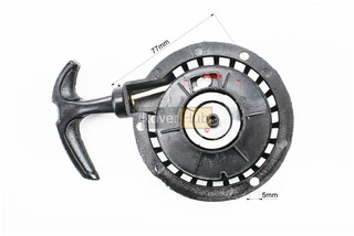 ATV дитячий - Кришка двигуна з ручним стартером в зборі (метал "чорний"), тип. 3