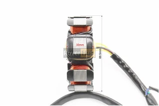 Статор магнето (генератора) (11 котушок роз'єм "мама 4+2") висота 33мм