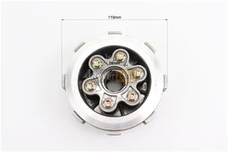 Сцепление, маховик в сборе (6 болтов, маховик 70T) CB-150/200cc, тип1