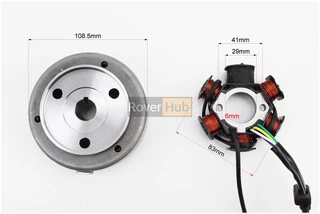 Магнето у зборі (на 6 котушок)