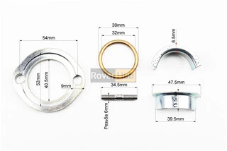 Фланец глушителя с креплением в к-кте CB/CG150cc