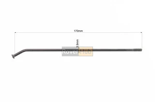 Scrambler 250 Спиця заднього колеса L=170мм, D=3,9мм, чорний