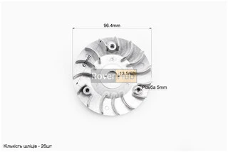 Крильчатка переднього варіатора Suzuki AD100