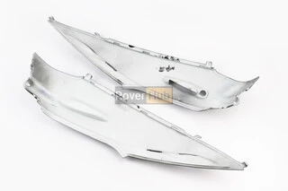 Honda DIO AF-27/28 пластик - верхній бічний лів+прав к-кт 2шт, ЧОРНИЙ