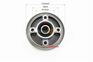 Панель демпферная с подшипником, высота посадки звезды - 28мм