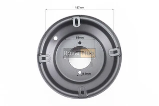 Диск сталевий 8*5 d=66; 4відп.*88mm, чорний