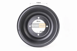 Диск сталевий 8*5 d = 90; 4відп.*110mm, чорний