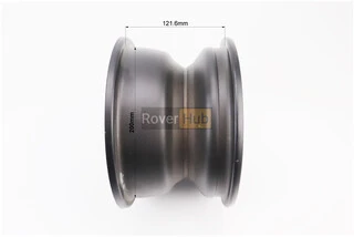 Диск сталевий 8*5 d = 90; 4відп.*110mm, чорний