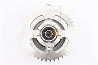Панель демпферная со звездой 428-41Т в сборе, высота посадки звезды - 28мм