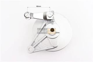 Панель тормозная задняя+колодки+торм. механизм