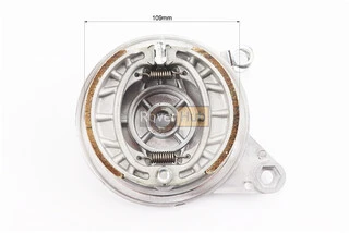 Панель тормозная задняя+колодки+торм. механизм