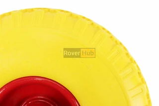 Колесо на тачку "СИЛИКОН" 4,00-4, под ось 20мм