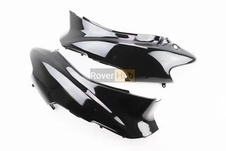 Honda DIO AF-35 пластик - к-кт крашеные 6 деталей, ЧЕРНЫЙ (возможны незначительные дефекты покраски)