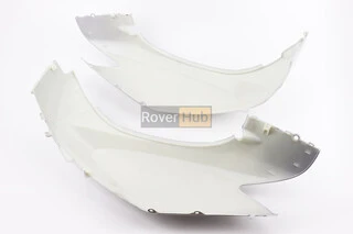 Honda DIO AF-56/57 пластик - верхний боковой лев+прав к-кт-2шт, СЕРЫЙ