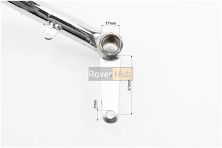 Педаль заднього гальма з тягою ("вухо" 61мм)