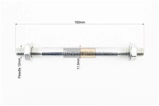 Ось колеса на тачку 12х150мм