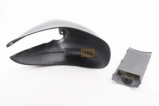 Honda GIORNO AF-24 пластик - крыло переднее к-кт 2 детали, ЧЕРНЫЙ