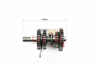 Коробка передач "3+1" (два вали з шестернями) d-12мм під сепаратор (для квадроцикла 110cc із задньою передачею)