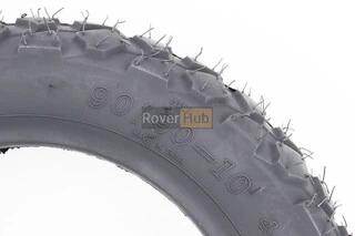 Шина 90/90-10 бескамерная, шипованная G-20701