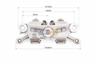 Коромысло (рокер) клапана верхнее 2шт в сборе на пластине