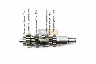 Коробка передач (два вала с шестернями) СG-125cc