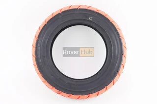 Шина 3,50-10 безкамерна, помаранчеві смужки, шосейний малюнок 6003