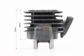 Цилиндр к-кт (цпг) 2Трем 50cc-40мм (высота цилиндра 64/87мм) (палец 12) Stels