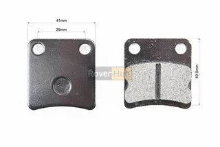 Гальмівні колодки (дискові) Honda DI050 / Tact 50; DAELIM GZ50; SYM- Orbit 50; KYMCO- MXU 400 к-кт 2шт