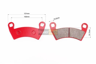 Тормозные колодки (дисковые) POLARIS 400-500EFI/Ranger 500 2x4/Ranger 700 6x4EFI/Ranger XP 700 4x4/Ranger XP 800/Ranger 6x6