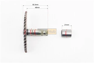 Полумесяц кикстартера Honda DIO AF-18/27 + втулка