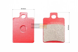 Гальмівні колодки дискові Peugeot; Gilera; ATV; PIAGGIO-Zip 50; NRG 50; Liberty 50; MP3 125/CPI-GTR 50/ VESPA-Vespa ET4; LXV 50,