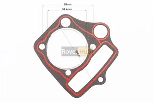 Прокладка головки циліндра 125cc-52,4 мм