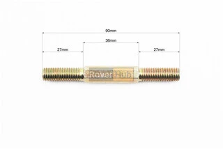 Тяга рульова з двома наконечниками 14,5-16см