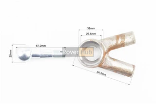 Кульова опора "вилка" розбірна, к-кт 7 деталей, тип 1