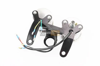 Спідометр, тахометр в зборі "ХРОМ" (на 180км/год, тахометр електронний)