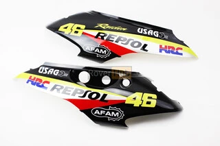 Suzuki LET'S-III пластик - к-кт крашеные 5 деталей, TUNING