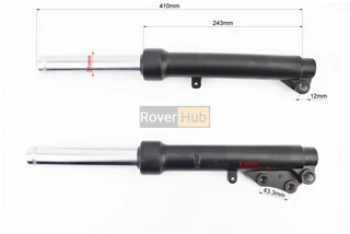Амортизатор передній (пір'я), лів., правий. к-кт 410мм Race2