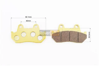 Тормозные колодки (дисковые) Honda WH-125/CB-125T/CBX-250/CX-500/CBX-750/VF-750/VF-1000/GL-1100/NS-250/CN-250/VFR-400