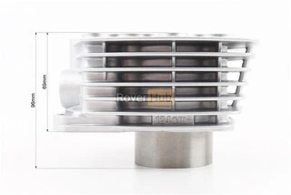 Цилиндр к-кт (цпг) 125cc-56,5мм (высота цилиндра 69/96мм) (палец 15мм)