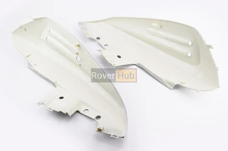 Пластик - бічний задній лівий + правий к-кт, СІРИЙ