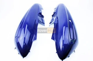 Пластик - бічний задній лівий + правий к-кт, СІРИЙ