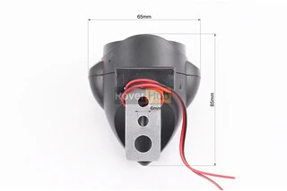 Фара додаткова світлодіодна вологозахисна - 6 LED з кріпленням "крапля" 85*65мм