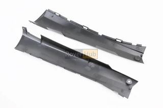 Yamaha JOG ARTISTIC пластик - нижній бічний лів+прав к-кт 2шт, ЧОРНИЙ (незначні потертості)