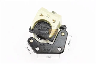 Гальмівний супорт передньої системи (однопоршневий) з колодками "півмісяць" тип 2