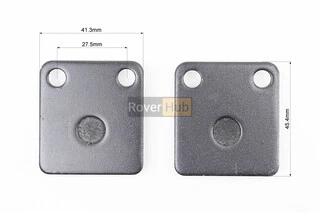 Гальмівні колодки (дискові) "квадрат" Viper - RACE/STORM/GY6 к-кт 2шт