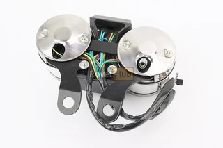 Спідометр у зборі "подвійний" 120 км/год тахометр електронний (вузьке кріплення, 2 фішки мама)