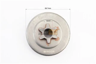 Тарелка сцепления "звезда" 3/8-6 MS-170/171/180/181/190T/191T/210/211/230/250 + подшипник+смазка