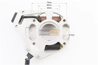 Статор магнето (генератора) (2 котушки "5 проводів")