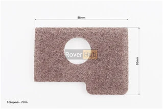 Фільтр-елемент повітряний MS-170/180 (повсть, коричнева), старого зразка до 2016р. ОРИГІНАЛ (11301240801)