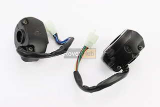 Блок кнопок на кермі лівий + правий к-кт без важелів